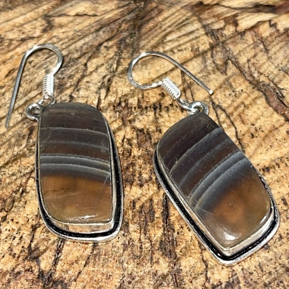 Translucent Fluorite Earrings 1 1/2” - Picture 6 of 11